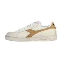 Diadora Game L Low Waxed Suede Pop, gymschoenen, uniseks, voor volwassenen, witte melk, 42 EU