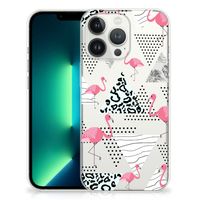 iPhone 13 Pro Max TPU Hoesje Flamingo Triangle