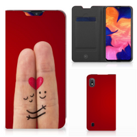 Samsung Galaxy A10 Hippe Standcase Liefde - Origineel Romantisch Cadeau - thumbnail