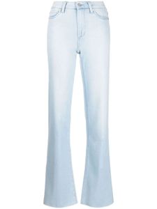 PAIGE Leenah high-waisted glitter jeans - Bleu