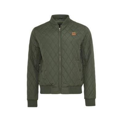 Urban Classics bomberjack Diamond olijfgroen