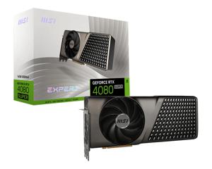 MSI Nvidia GeForce RTX 4080 Super Videokaart EXPERT 16 GB GDDR6X-RAM PCIe x16 DisplayPort, HDMI NVIDIA G-Sync