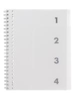 HEMA 4-in-1 Collegeblok A4 Gelinieerd