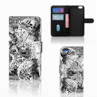 Telefoonhoesje met Naam Apple iPhone 6 Plus | 6s Plus Skulls Angel Telefoonhoesje met Naam Apple iPhone 6 Plus | 6s Plus Skulls Angel