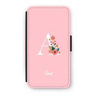 Pink Bouquet: iPhone X Flip Hoesje