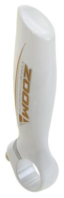 Zoom Handvatten Bar END Aluminium Wit Per 2 Stuks