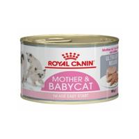 Royal Canin Mother & Babycat Mousse | 195 g | Complete voeding voor katten | Speciaal ontwikkeld voor moeder en haar puppy's | ter ondersteuning van de natuurlijke afweer van het lichaam