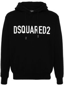 DSQUARED2 hoodie Cool Fit à logo imprimé - Noir