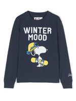 MC2 Saint Barth Kids x Peanuts sweat à imprimé graphique - Bleu