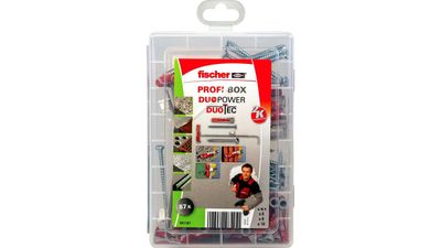 Fischer 541107 schroefanker & muurplug 45 stuk(s) Schroef- & muurplugset