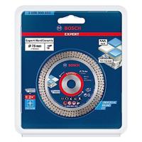 Bosch 1x EXPERT HardCeramic 76 mm diamantdoorslijpschijven (voor Harde tegels, Harde steen, Ø 76 mm, Professional Accessoires Mini haakse slijper)