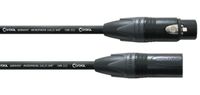 Cordial CPM 3 FM audio kabel 3 m XLR Zwart