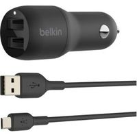 Belkin CCE002BT1MBK oplader voor mobiele apparatuur Auto Zwart