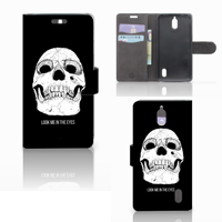Telefoonhoesje met Naam Huawei Y625 Skull Eyes
