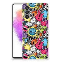 Samsung Galaxy A73 5G Silicone Back Cover Punk Rock