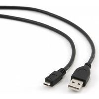 Gembird CCP-MUSB2-AMBM-10 USB-kabel 3 m USB 2.0 Micro-USB B USB A Zwart - thumbnail