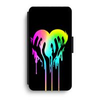 Hold My Heart: iPhone XR Flip Hoesje - thumbnail