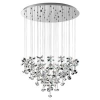 Stars of Light Design hanglamp Pianopoli 43-lichts 78cm grijs 93661 - thumbnail