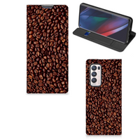 OPPO Find X3 Neo Flip Style Cover Koffiebonen