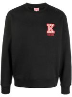 Kenzo sweat à patch logo - Noir - thumbnail