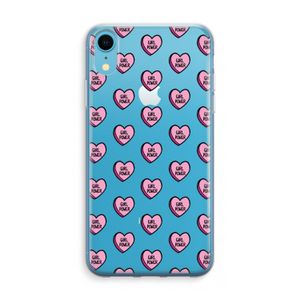 GIRL POWER: iPhone XR Transparant Hoesje