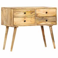 Dressoir 85x40x71 cm massief mangohout