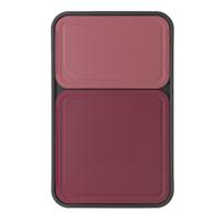 Brabantia Tasty+ snijplankenset plus dienblad, 3-delig - Light Grey/Jade Green/Fir Green