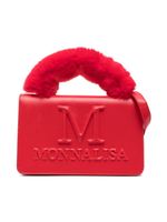 Monnalisa sac à logo embossé - Rouge