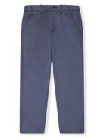 Bonpoint pantalon chino Stephen à coupe droite - Bleu