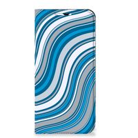 Samsung Galaxy A23 Hoesje met Magneet Waves Blue - thumbnail