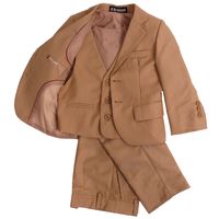 Luxe Kinderkostuum Beige effen