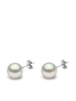 Yoko London puces d'oreilles Classic 11 mm en or blanc 18ct serties de perles de mer du sud - Argent - thumbnail