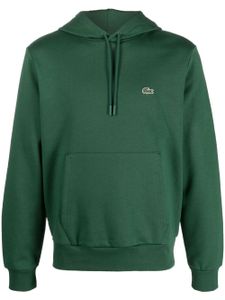 Lacoste hoodie à patch logo - Vert