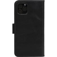 dbramante1928 Lynge - Flip cover voor mobiele telefoon - leer met grove nerf - zwart - voor Apple iPhone 11 Pro