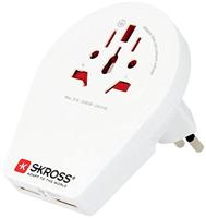 Skross 1.500269 Reisadapter World to Swiss+Italy+Brazil