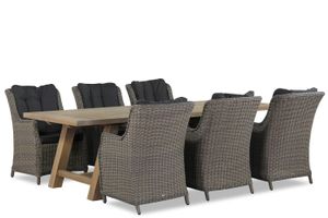 Garden Collections Buckingham/Lazio 260 cm dining tuinset 7-delig