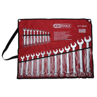 KS Tools 517.0043 517.0043 Ring-steeksleutelset 21-delig Sleutelbreedte (metrisch) (alleen voor ADT) 32 mm