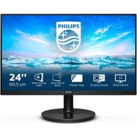 Philips V Line 241V8L/00 computer monitor 60,5 cm (23.8") 1920 x 1080 Pixels Full HD LCD Zwart - thumbnail