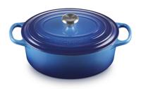 Le Creuset Braadpan Signature - Ovaal - Azure - ø 27 cm / 4.1 liter