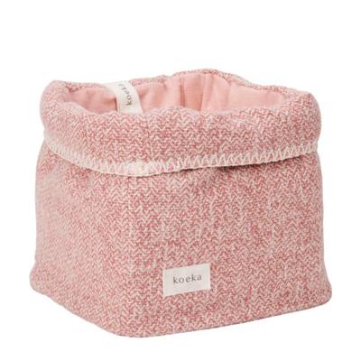 Koeka opbergmandje Vigo Old Pink