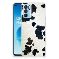 OPPO Reno 6 5G TPU Hoesje Koeienvlekken