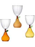 Ichendorf Milano verres à vin à design de poire (lot de 3) - Tons neutres - thumbnail