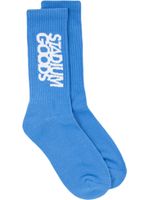 STADIUM GOODS® chaussettes à logo brodé - Bleu