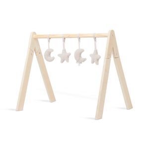 Jollein Babygym speeltjes Moon Nougat (4 stuks) Maat