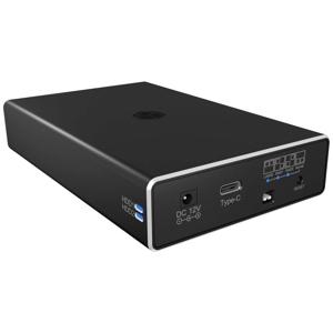 ICY BOX 61028 2,5 harde schijf behuizing 2.5 inch USB-C USB 3.2 (Gen 2)