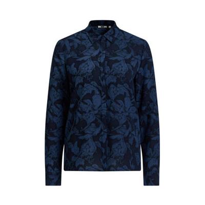 WE Fashion blouse met all over print river blue