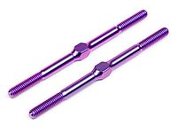 Turnbuckle m4x70mm (titanium/purple/2pcs) - thumbnail