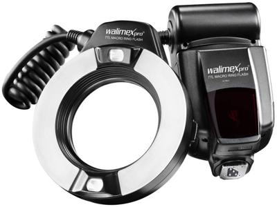 Ringflitser Walimex Pro Geschikt voor: Nikon Richtgetal bij ISO 100/50 mm: 14 Ringflitser Walimex Pro Geschikt voor: Nikon Richtgetal bij ISO 100/50 mm: 14