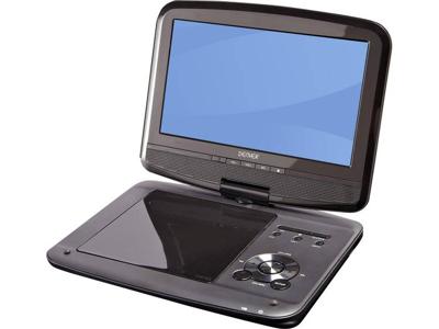Denver MT-980T2H Draagbare TV met DVD-speler 22.86 cm 9 inch Energielabel: A (A++ - E) Werkt op een accu, Incl. 12 V auto-aansluitkabel, Met geïntegreerde Denver MT-980T2H Draagbare TV met DVD-speler 22.86 cm 9 inch Energielabel: A (A++ - E) Werkt op een accu, Incl. 12 V auto-aansluitkabel, Met geïntegreerde