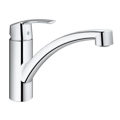 Grohe Start 1 gats keukenkraan met lage uitloop chroom 32441001